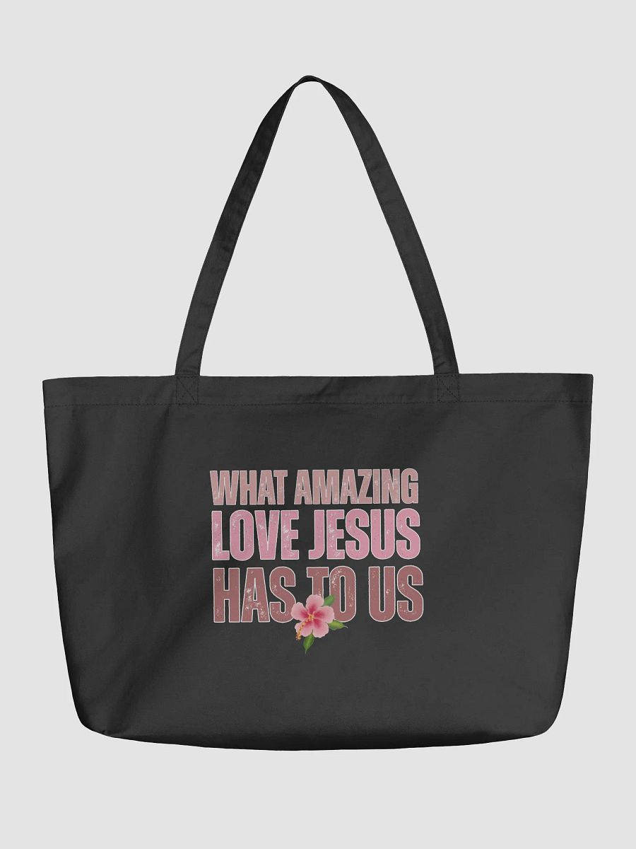 JESUS Amazing Love To Us Eco Tote bag product image (1)