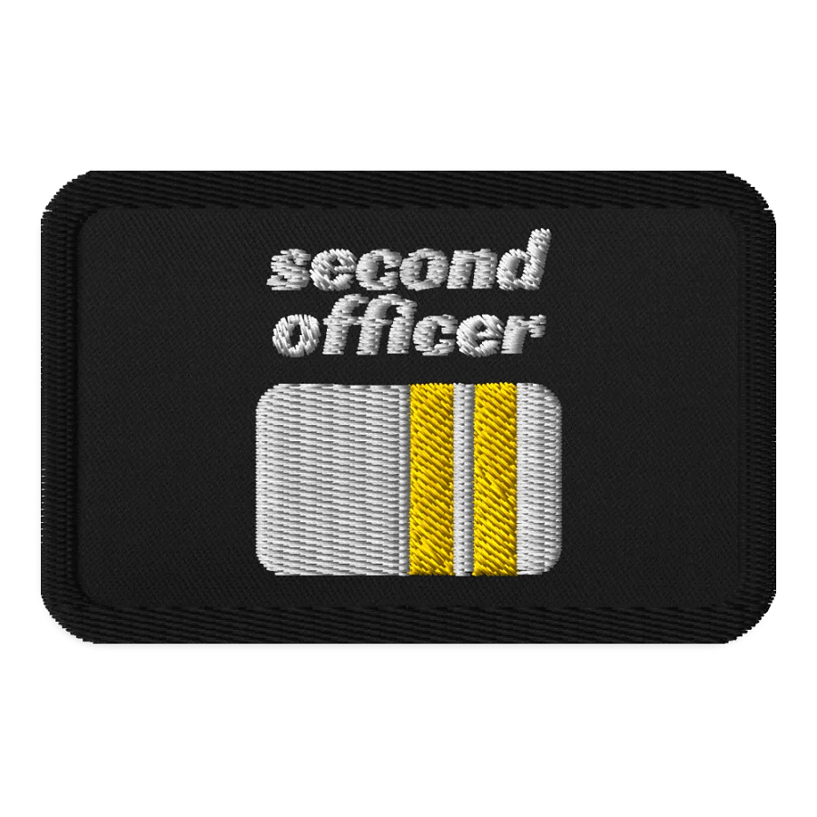 Second Officer (Flight Crew) - Embroidered Patch product image (1)