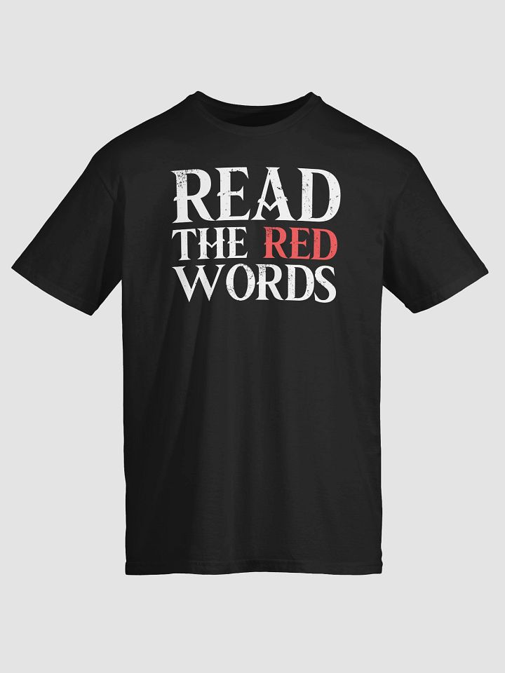 Read the Red Words T-Shirt product image (2)