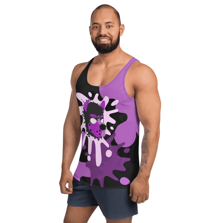 Dark Chaos Splatter Tank - Purple product image (4)