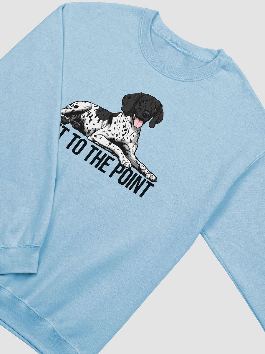 Get to the Point Sweatshirt of a German Shorthaired Pointer(Black Roan) | Funny Shirt for GSP Paw-rents product image (9)