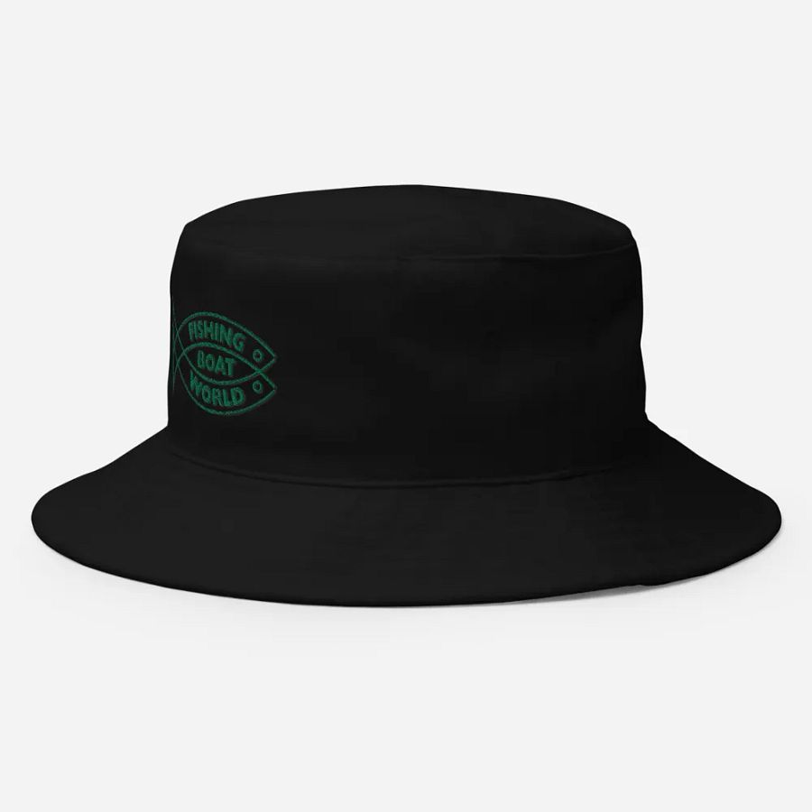 Fishing Boat World Logo Bucket Hat product image (12)