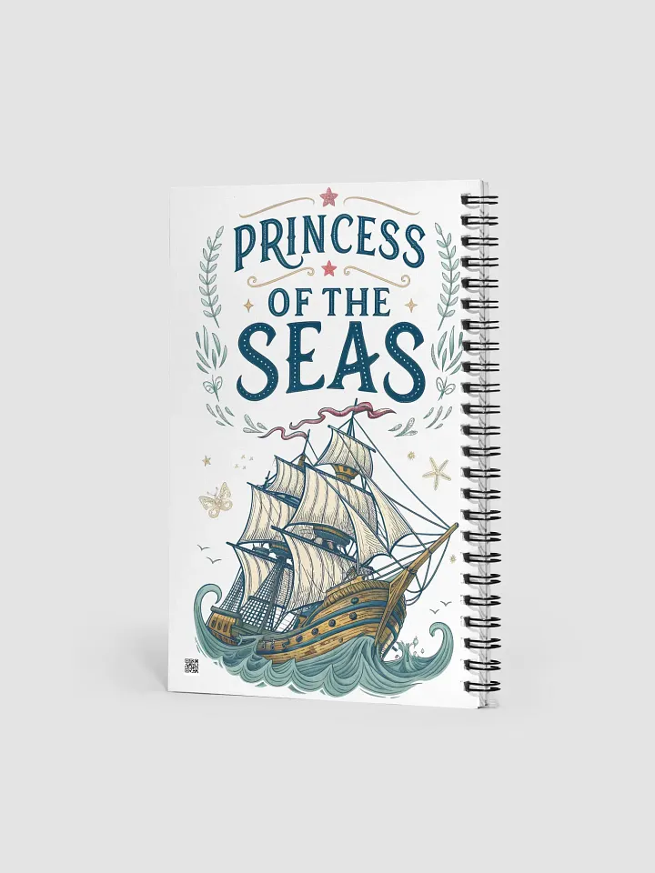 Princess of the Seas Spiral Notebook product image (2)