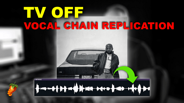 Kendrick Lamar 'TV Off' Vocal Template Replication product image (1)