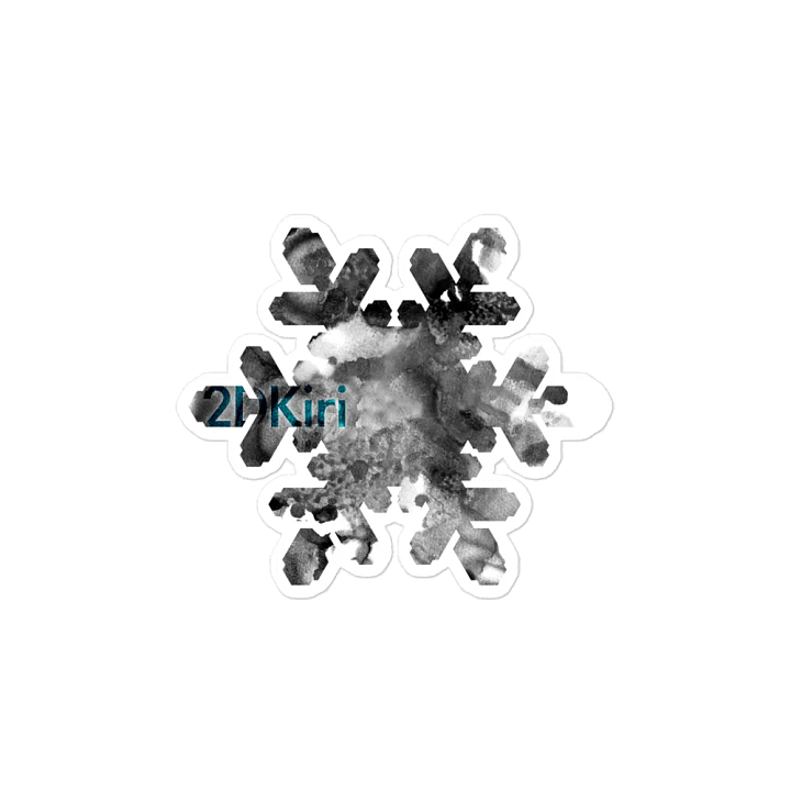 Grey Snowflake Magnet product image (2)