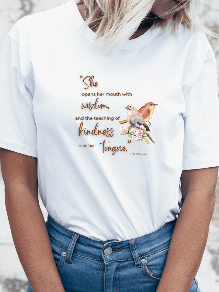 Wisdom & Kindness Graphic Tee product image (1)
