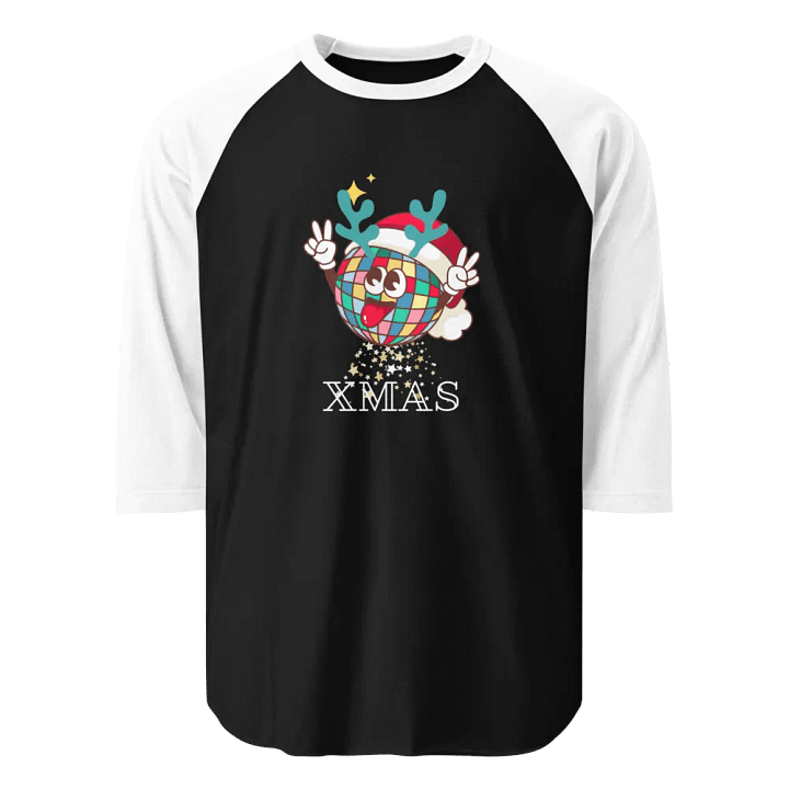 Xmas 365 - Festive Disco Ball Reindeer Tee product image (1)