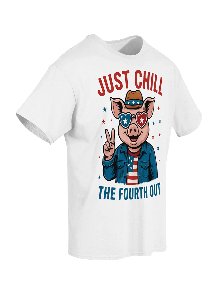 Stars, Stripes & Swine Patriotic Tee product image (2)