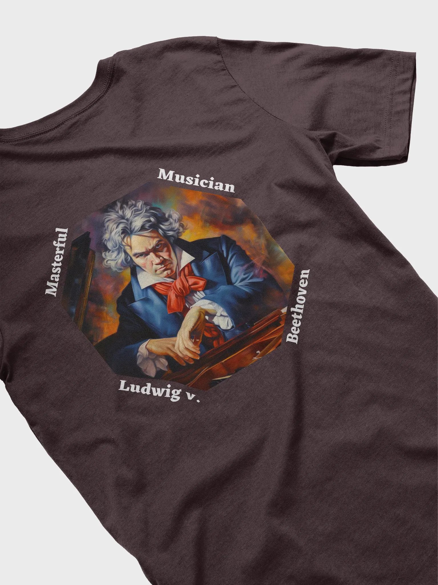 Beethoven - Masterful Musician | Dark T-Shirt (Backprint) product image (44)