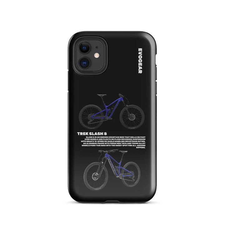 Black Trek Slash 8 iPhone Case product image (2)