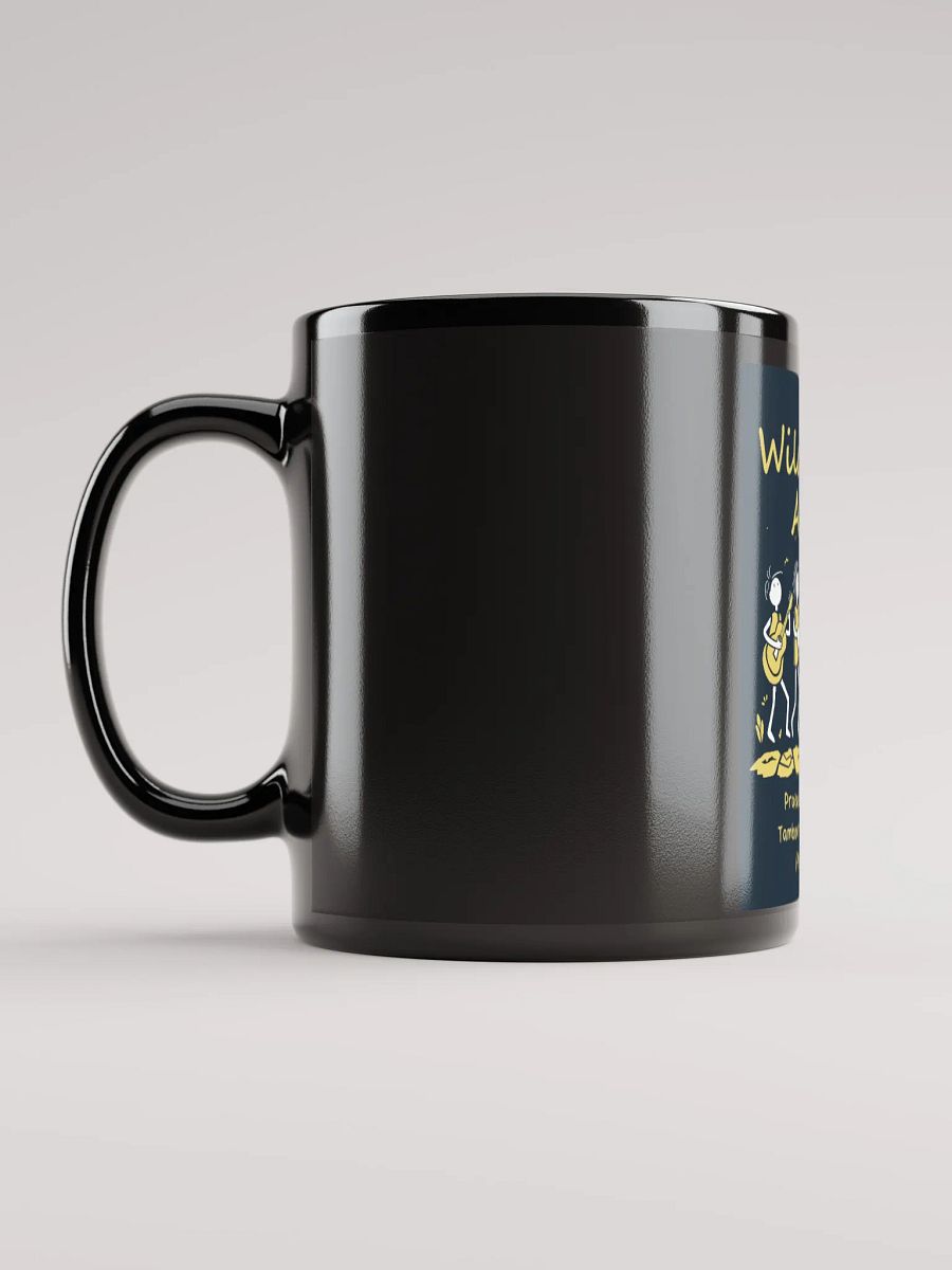 Black Wilderness Army Tambourine Dance Glossy Mug product image (6)