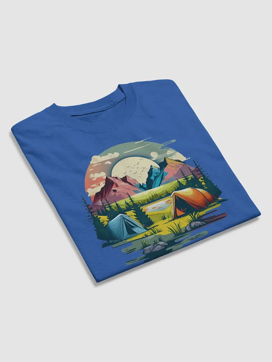 Colorful Camping Heavyweight T-shirt product image (3)