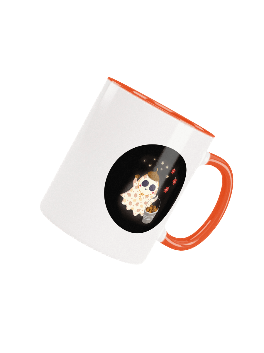 Little Ghost Acorn Collector - Ceramic Mug product image (5)