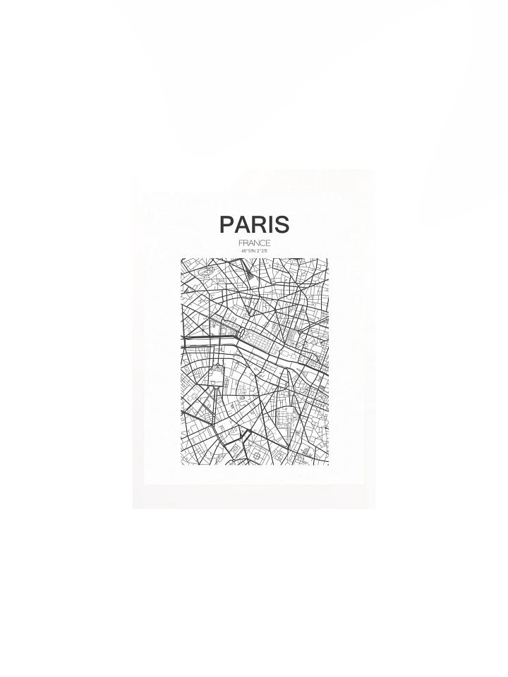 Paris Streets - Enhanced Matte Paper Poster product image (2)