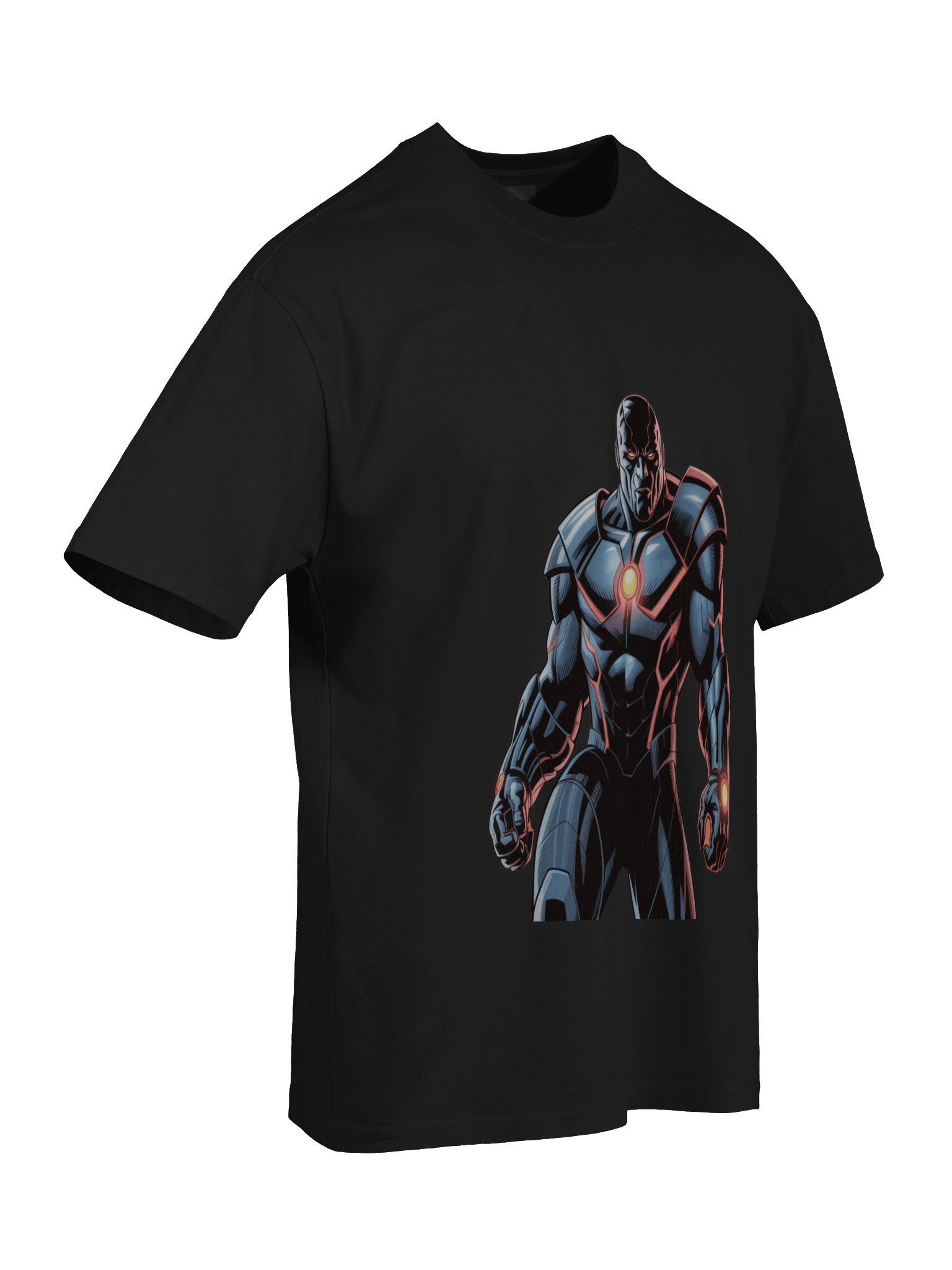 Voidheart Radiance: Darkseid Oversized Faded T-Shirt product image (8)