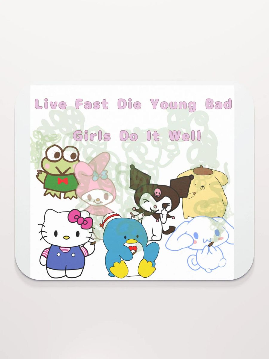 Smoking Sanrio Set Mousepad product image (2)