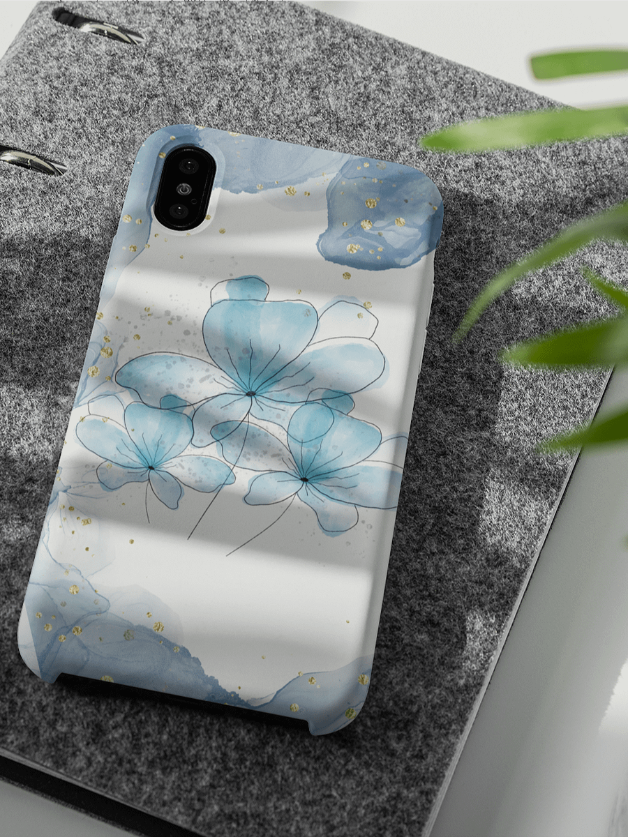 Blue Flowers Samsung Snap Case product image (1)