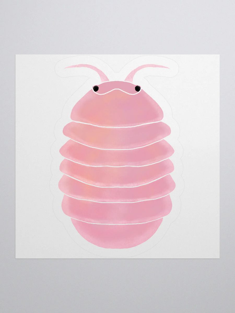Cherry Blossom Isopod Sticker product image (4)