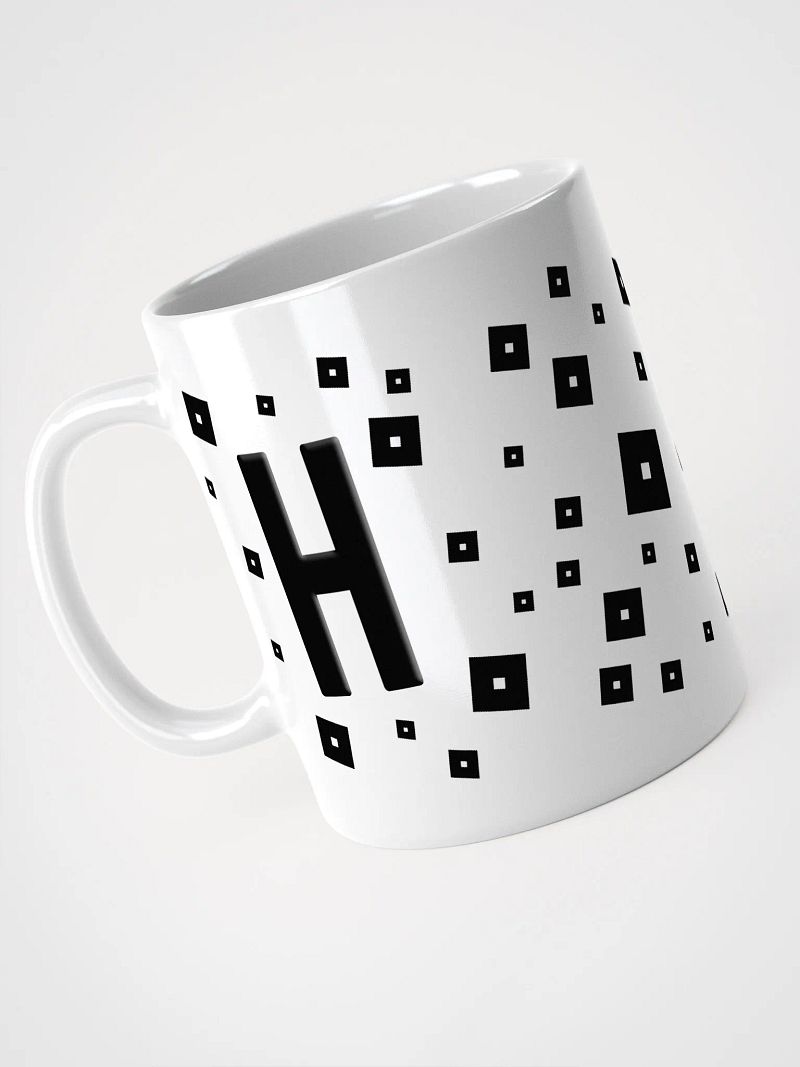 "H" Glossy Roblox Mug