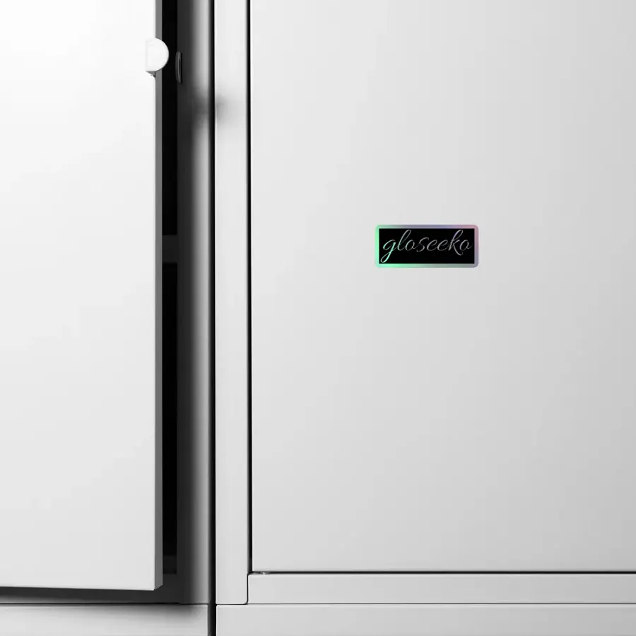 Signature Reverse Holographic Sticker product image (4)