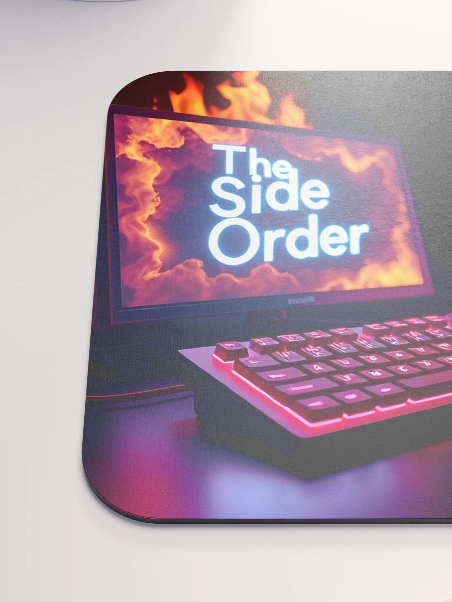 Burning PC Mouse Pad product image (6)