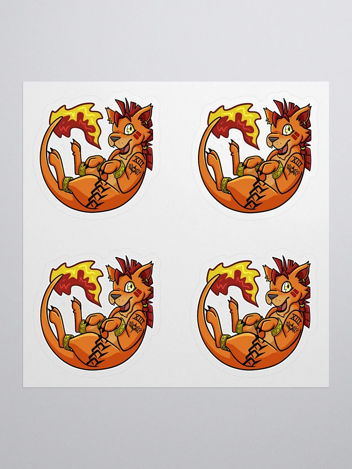Red XIII Sticker Sheet product image (1)