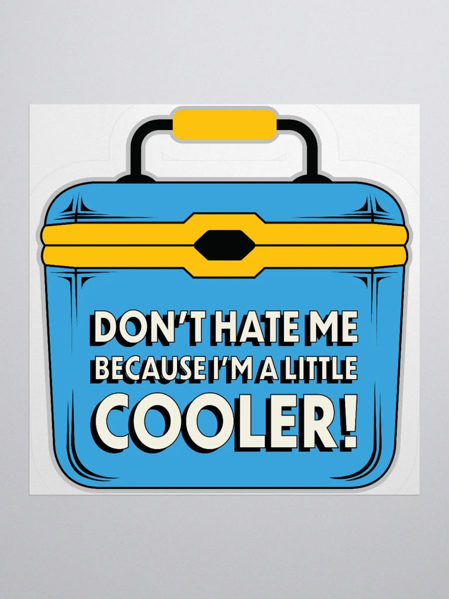 Cooler Vibes Kiss Cut Stickers product image (2)