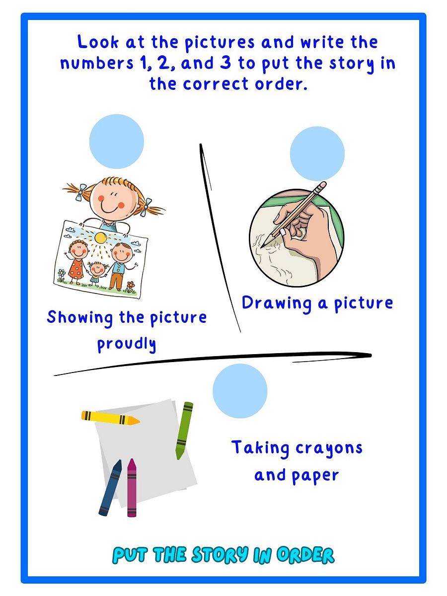 Sequencing Worksheets Part 2 product image (3)