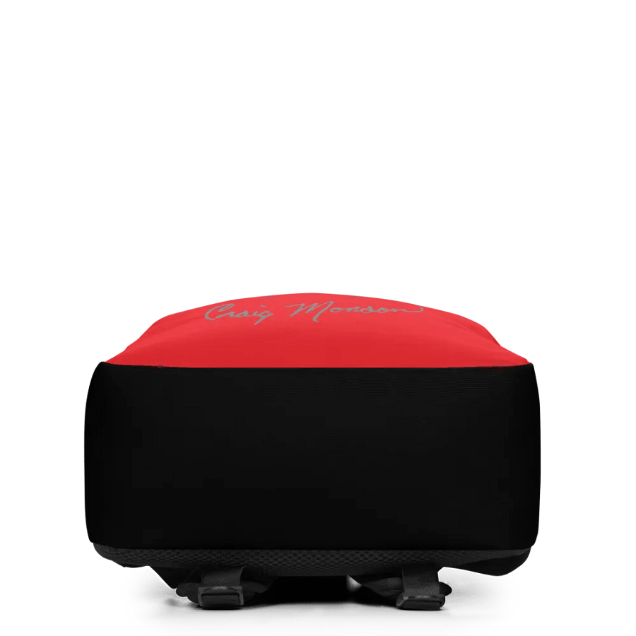 Craig Monson Barbell Signature Series Backpack (Red) product image (4)