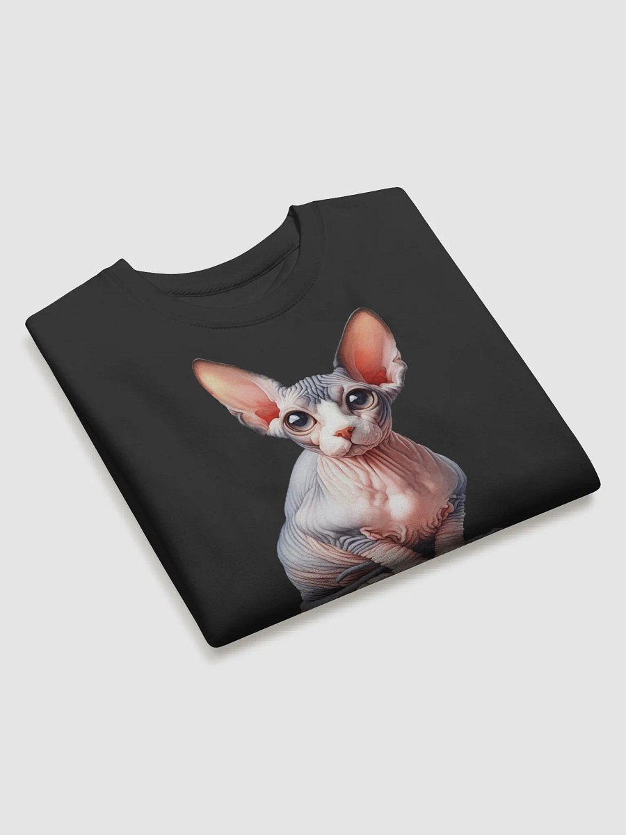 Sphynx Sweatshirt , Sphynx Gifts, Sphynx Sweatshirt Girls, Sphynx T Shirt For Kids, Sphynx T-Shirt, Sphynx Lover Gifts, Cute Sphynx Heart Sweatshirt product image (3)