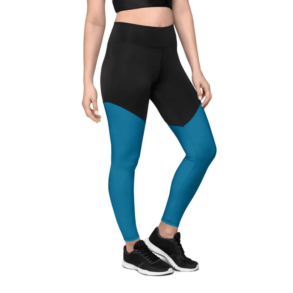 Sports Leggings (Peacock) product image (4)