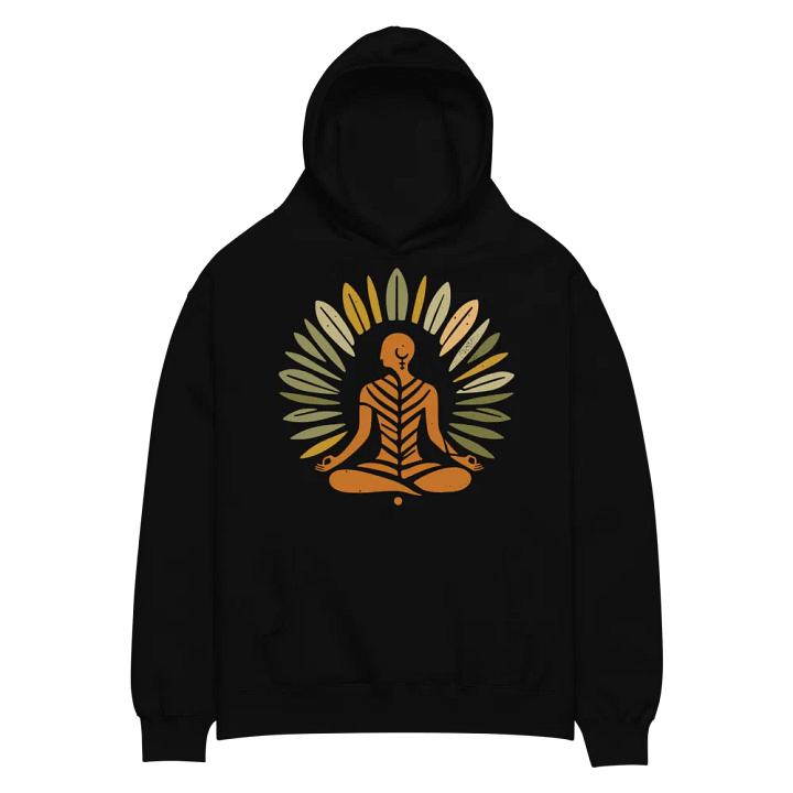 Mystic Meditation Oversized Hoodie product image (2)