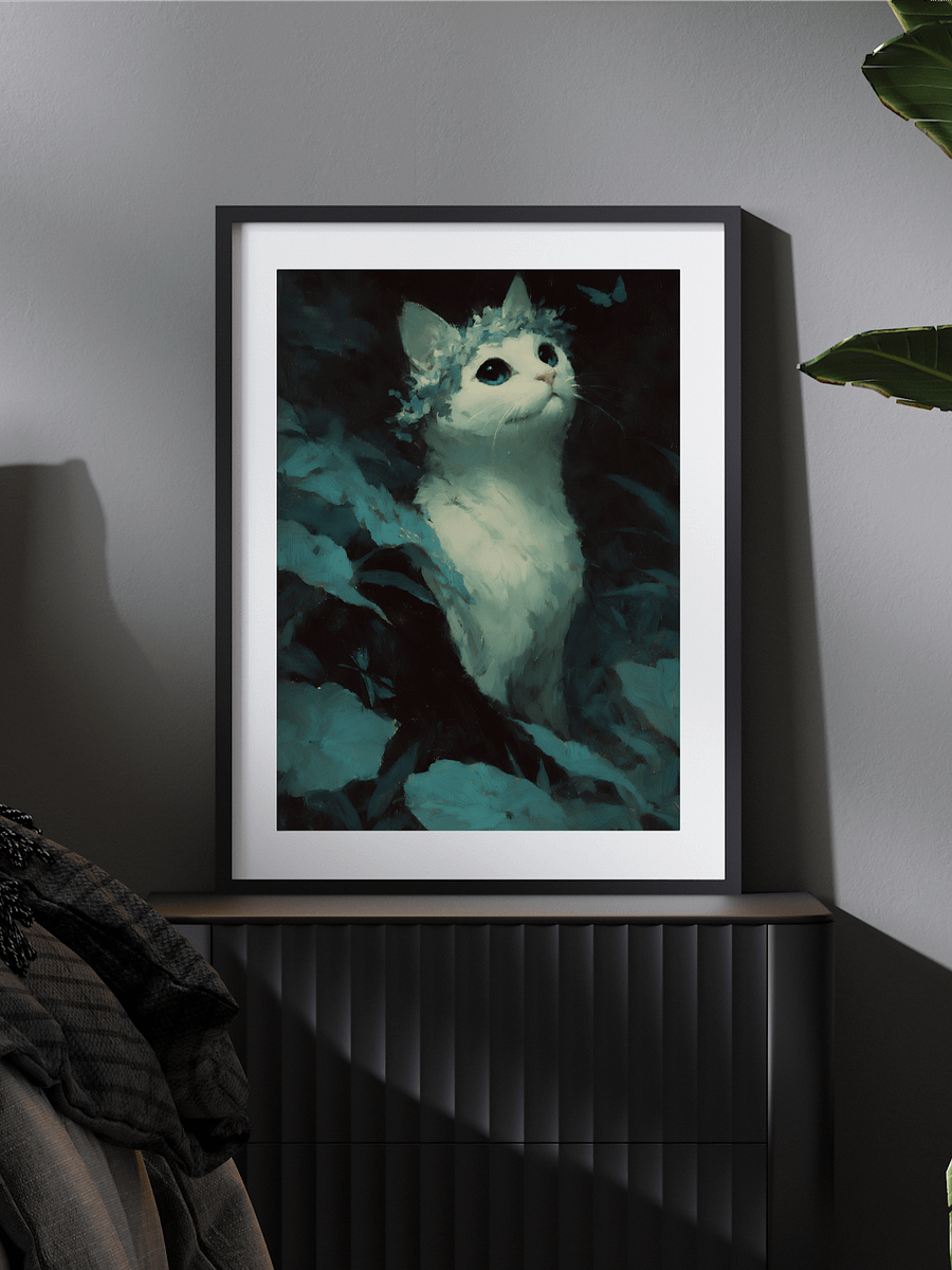 Moonlit Whisper - Enigmatic Forest Art product image (5)