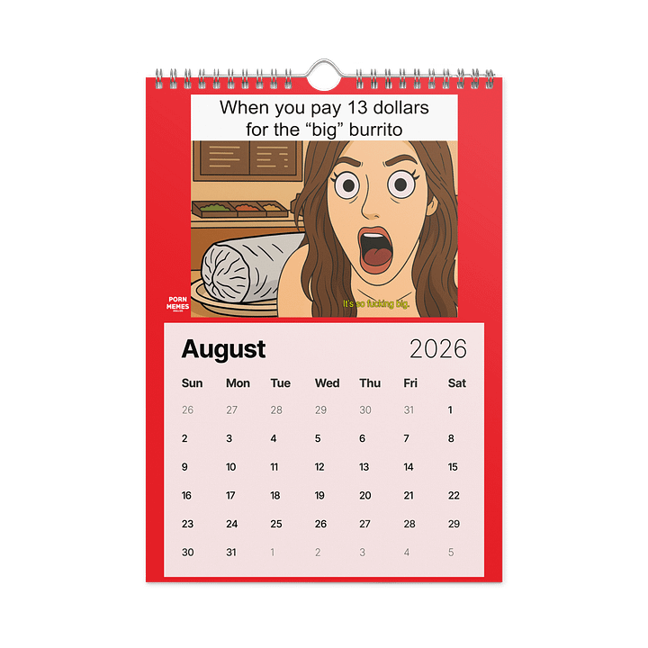 Porn Meme Calendar (2026) product image (2)