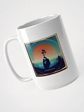 CANDLES burning blue mug product image (1)