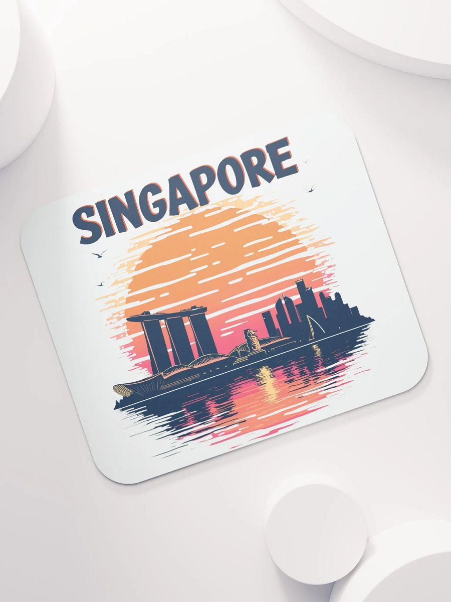 Sunset Skyline Singapore Mouse Pad product image (7)