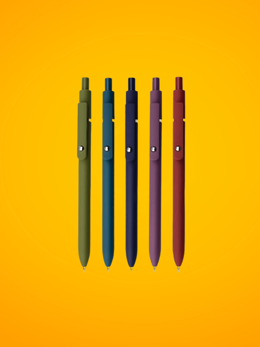 Quick Dry Black Ink Fine Point Gel Pens- Colorful product image (1)