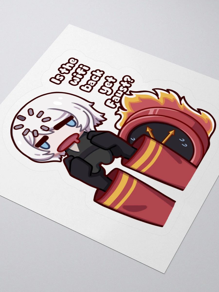 Offline Faust Sticker product image (3)