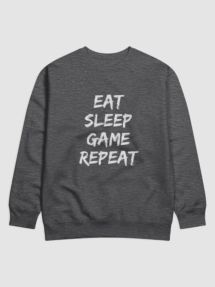Eat Sleep Game Repeat Sweatshirt product image (6)