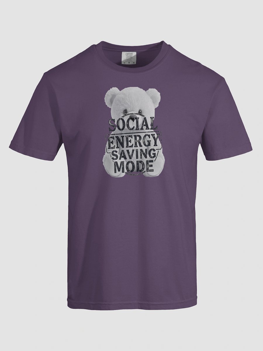 "Social Energy Saving Mode" T-Shirt - The Introvert Bear product image (8)
