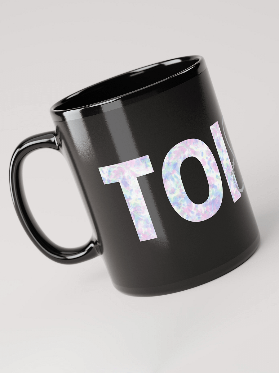 Mug Noir Toi et Moi - Décor Jardin Pastel - Cadeau couple product image (3)