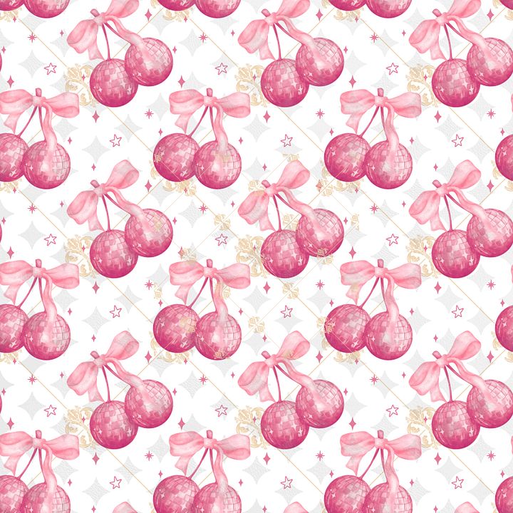 Cherry Coquette Seamless Pattern product image (1)