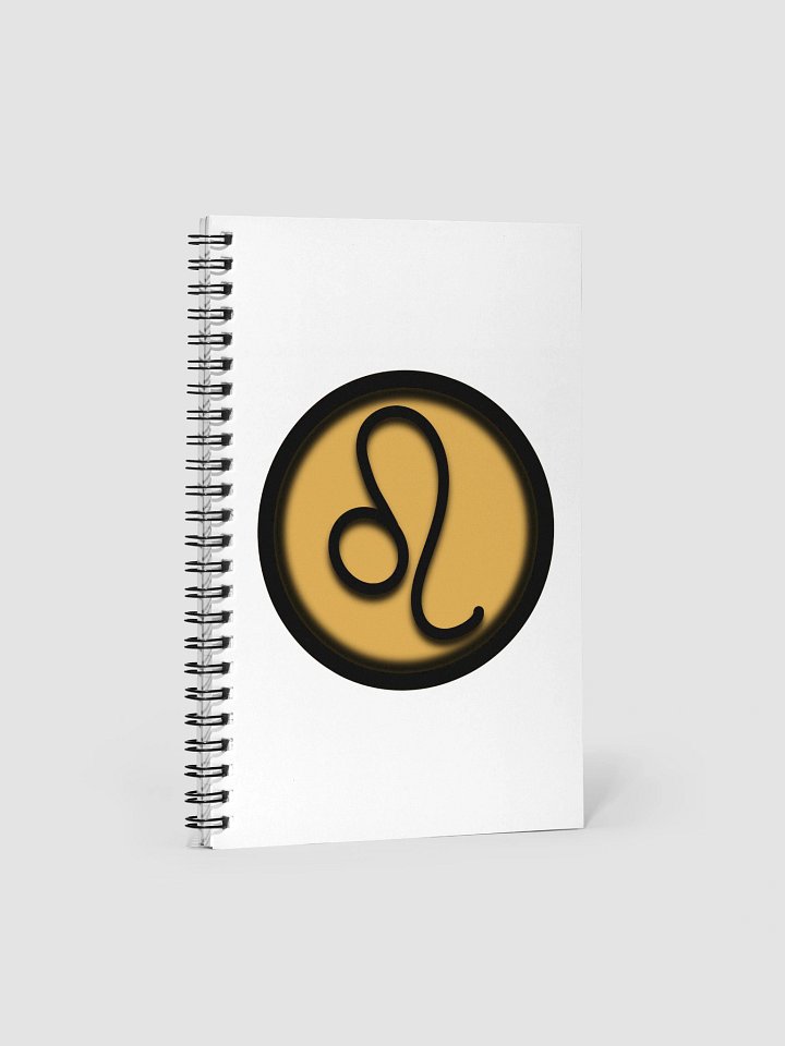 Astrology Symbol | Zodiac Sign | Leo Spiral Notebook product image (1)