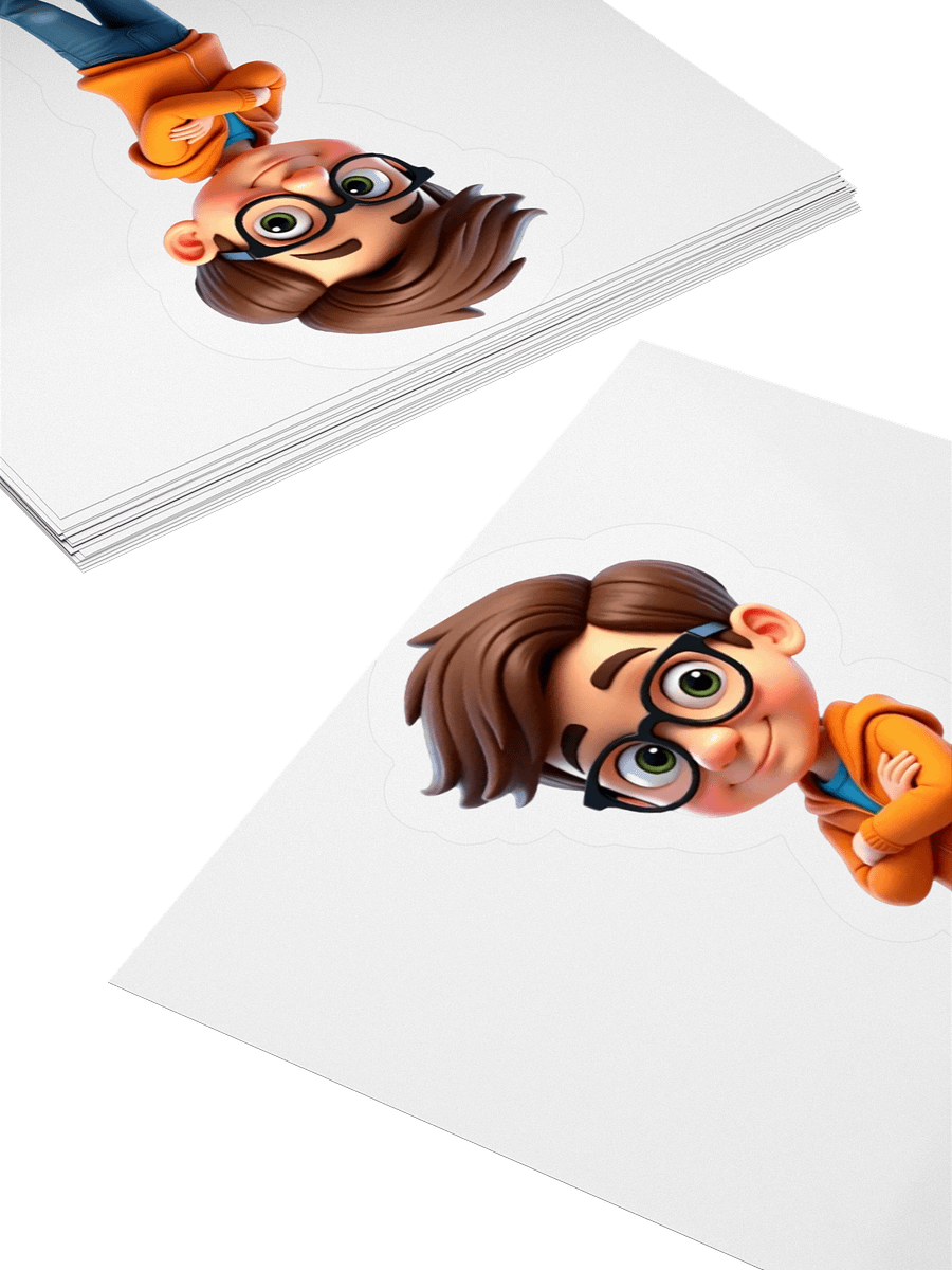 Smiling Amin Kiss Cut Stickers product image (12)