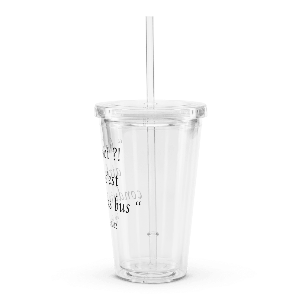 Crystal Clear Double Wall Tumbler ( bus) product image (4)