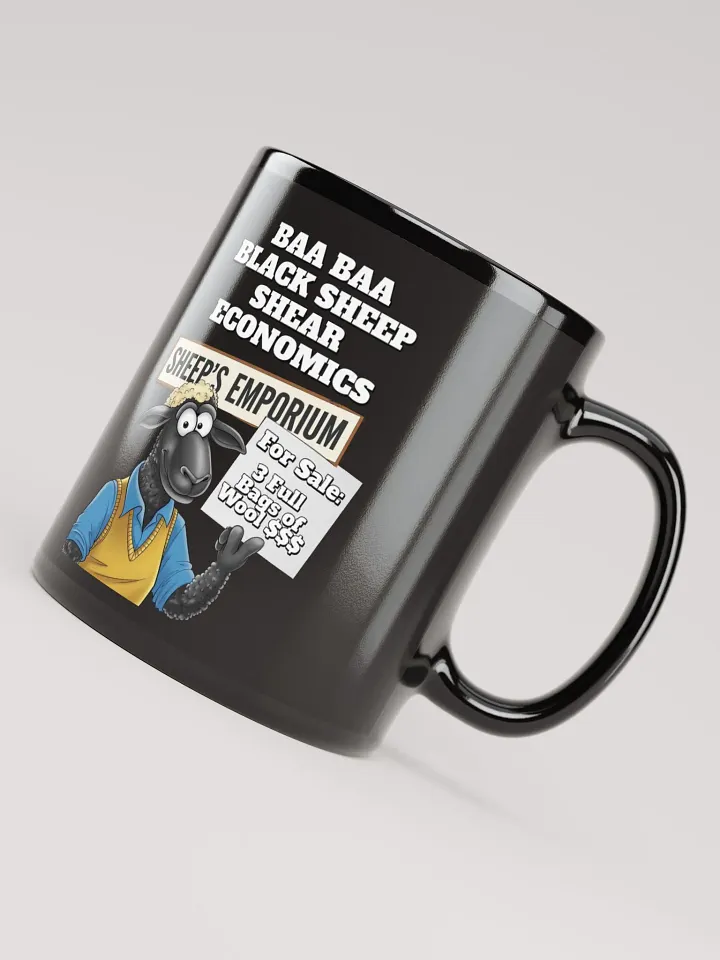 Baa Baa Black Sheep - The Entrepreneur - Funny Black Coffee Mug product image (4)