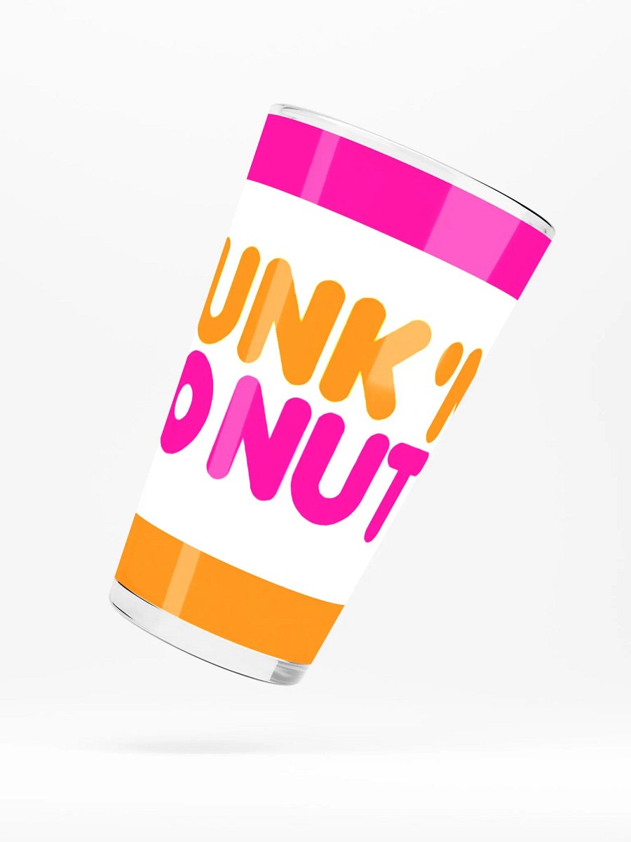 Full Dunk 'n' Go Nuts Banner Pint Glass product image (5)