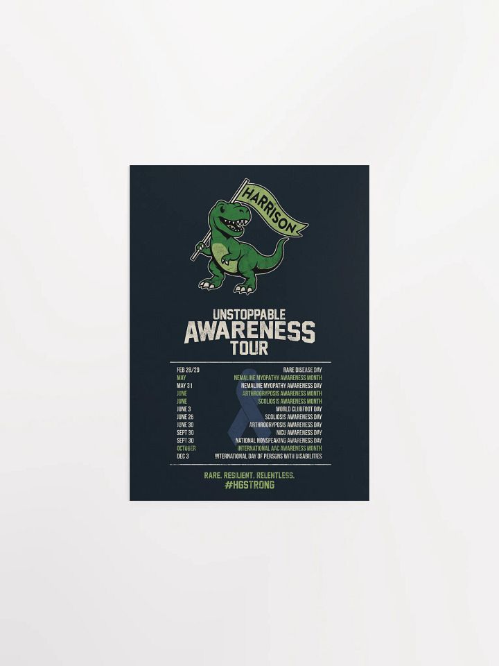 Unstoppable Awareness Tour Poster product image (4)