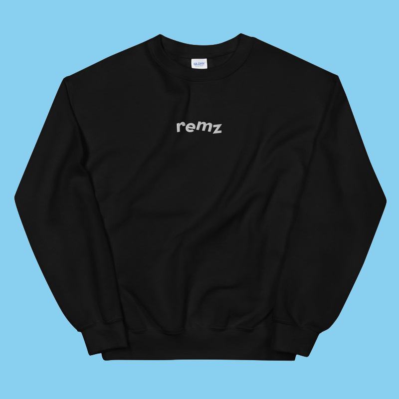 White Embroidered Sweatshirt product image (1)