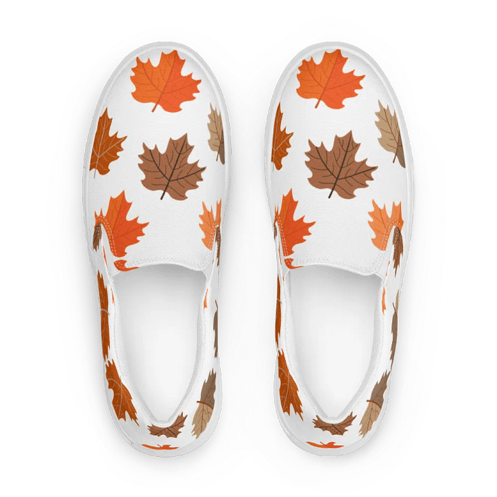 Autumn Leaves Women's Slip-On Canvas Shoes product image (1)